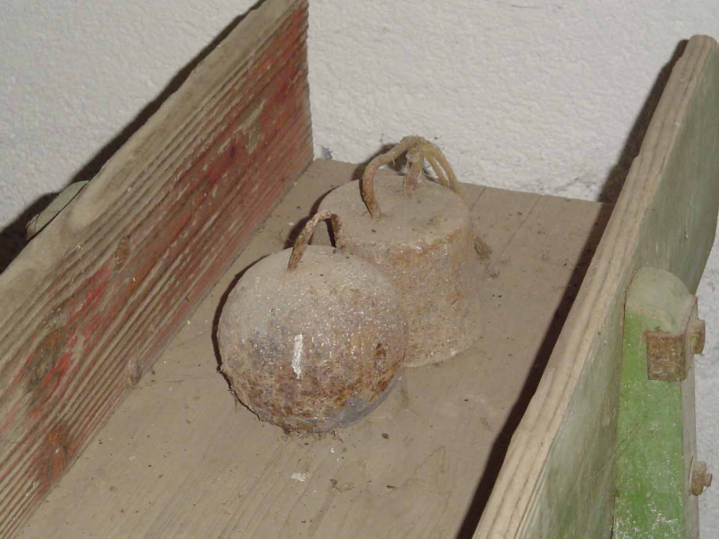 peso a complemento del trinciaforaggio - produzione marchigiana (sec. XX prima metà)