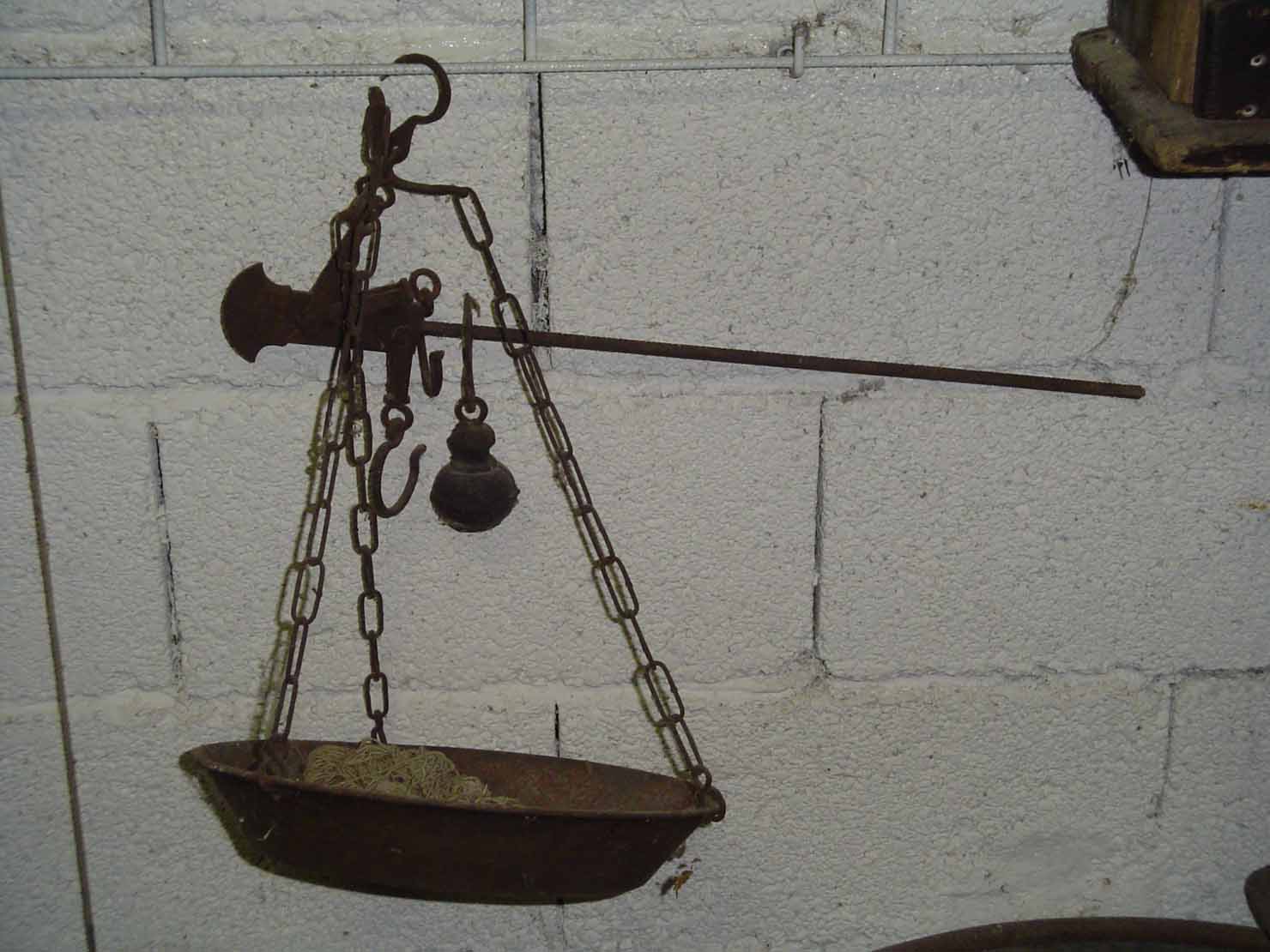 bilancia - produzione marchigiana (sec. XX prima metà)