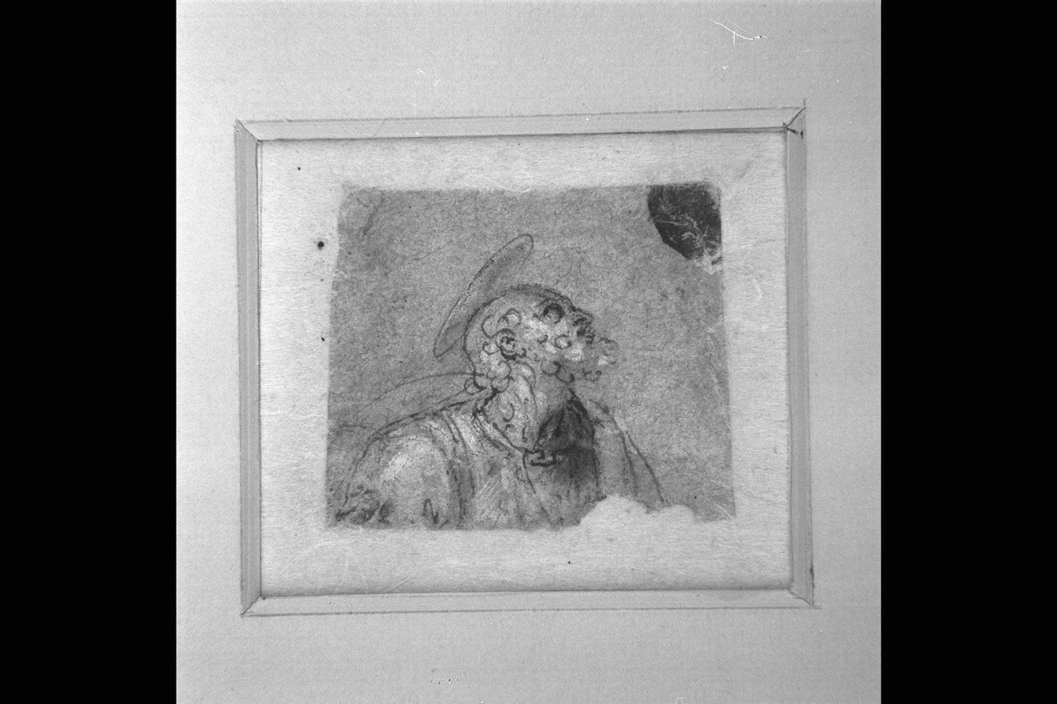 Santo (disegno) - ambito veneto (fine sec. XVI)