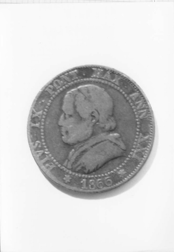 moneta - soldo di Carbara Nicola (sec. XIX d.C)
