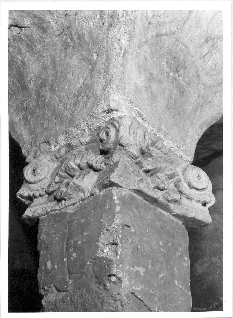 capitello - bottega marchigiana (sec. XI)