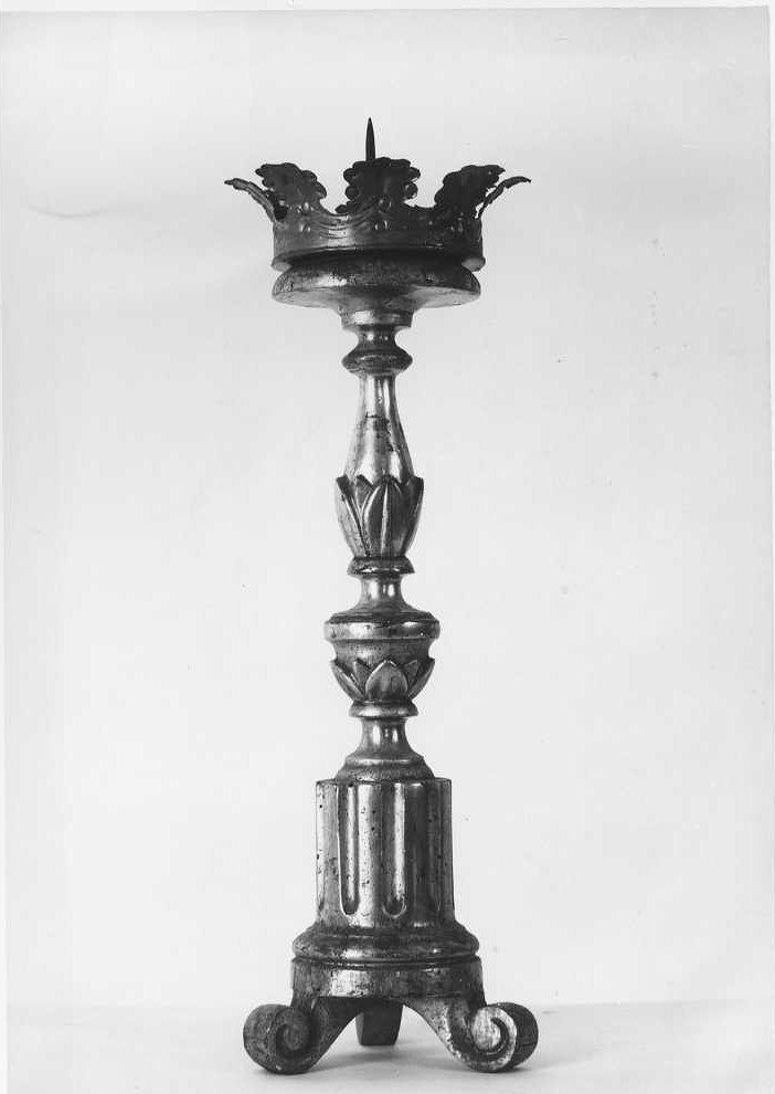 candeliere, serie - bottega marchigiana (sec. XIX)