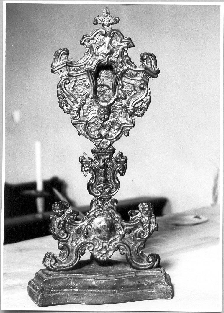 reliquiario - bottega marchigiana (sec. XVIII)
