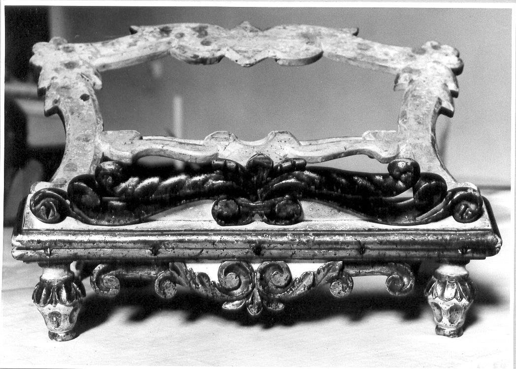 leggio - bottega marchigiana (secc. XVII/ XVIII)