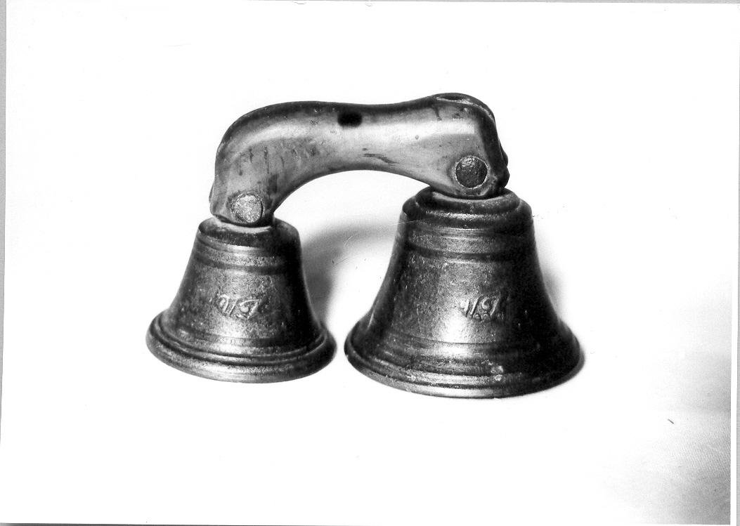 campanello d'altare multiplo - bottega marchigiana (secc. XVII/ XVIII)