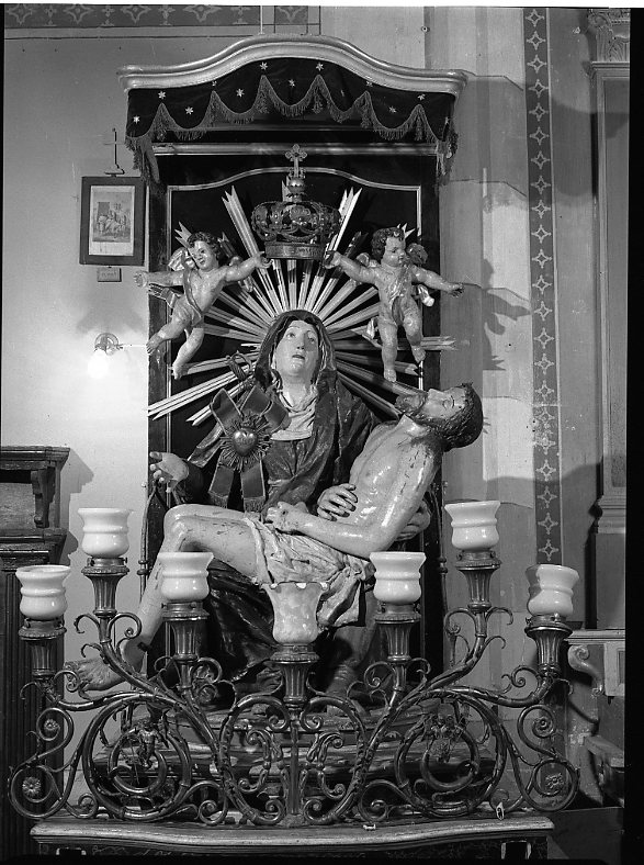 Pietà (statua) - bottega emiliano-romagnola (fine/inizio secc. XVII/ XVIII)