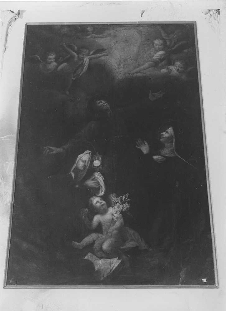 estasi di San Francesco d'Assisi (dipinto) - ambito marchigiano (seconda metà sec. XVIII)