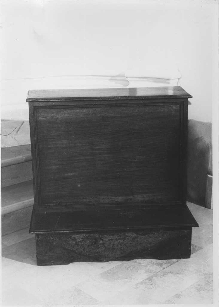 inginocchiatoio, coppia - bottega marchigiana (seconda metà sec. XVIII)