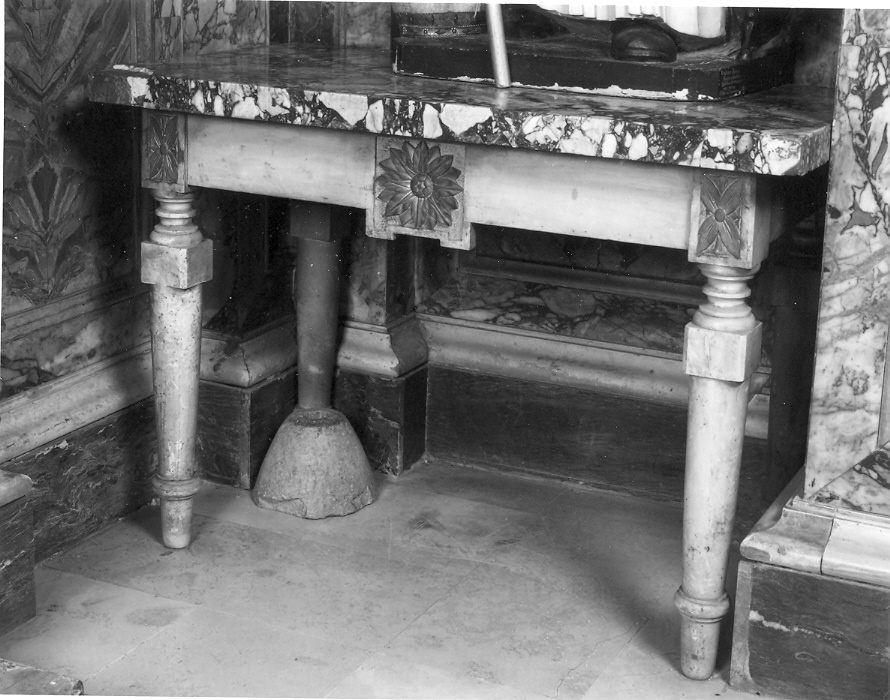 tavolo, coppia - bottega marchigiana (sec. XVIII)