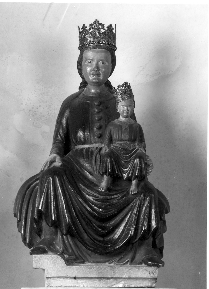Madonna con Bambino (statua) - ambito italiano (fine sec. XII)