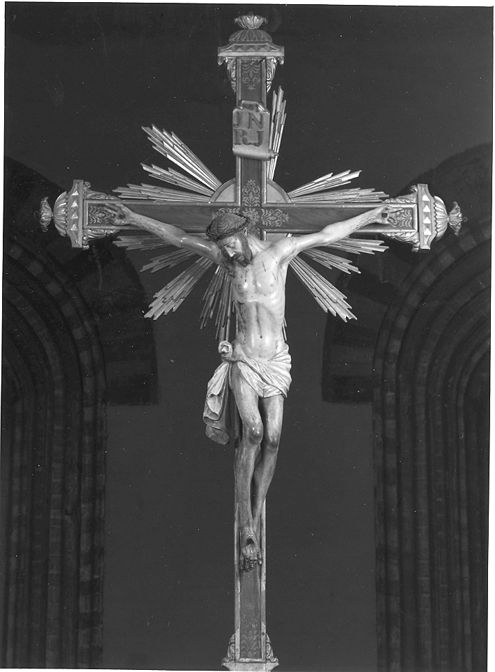 Cristo crocifisso (crocifisso) - bottega marchigiana (prima metà sec. XIX)