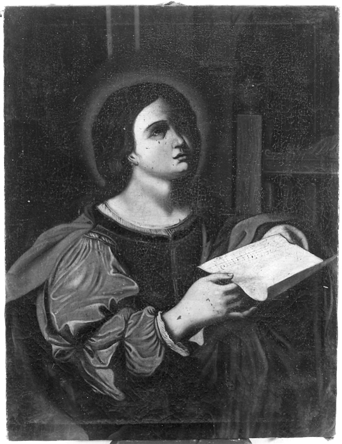 Santa Cecilia (dipinto) - ambito marchigiano (seconda metà sec. XVII)