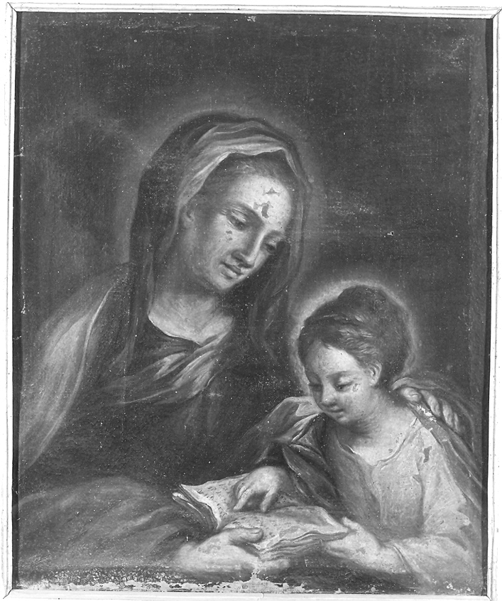 educazione di Maria Vergine (dipinto) - ambito marchigiano (sec. XVIII)