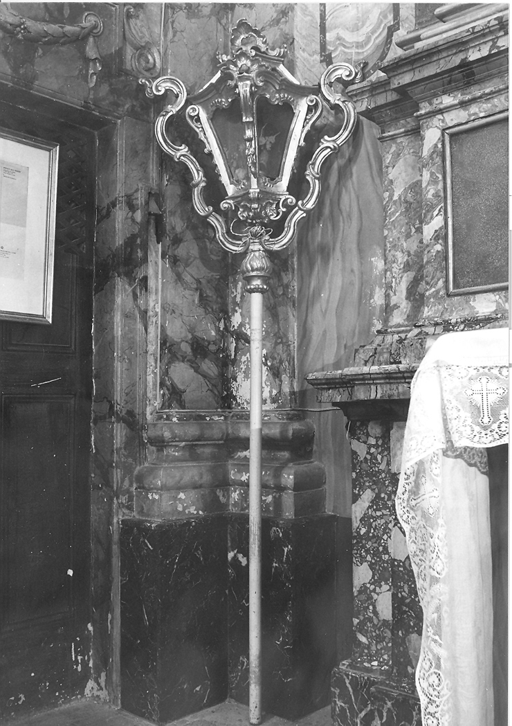 lanterna processionale, serie - bottega marchigiana (sec. XVIII)