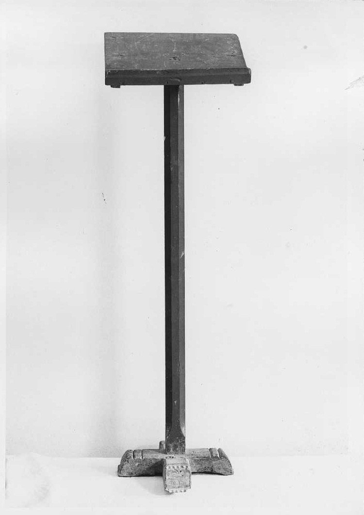 leggio - bottega marchigiana (sec. XIX)