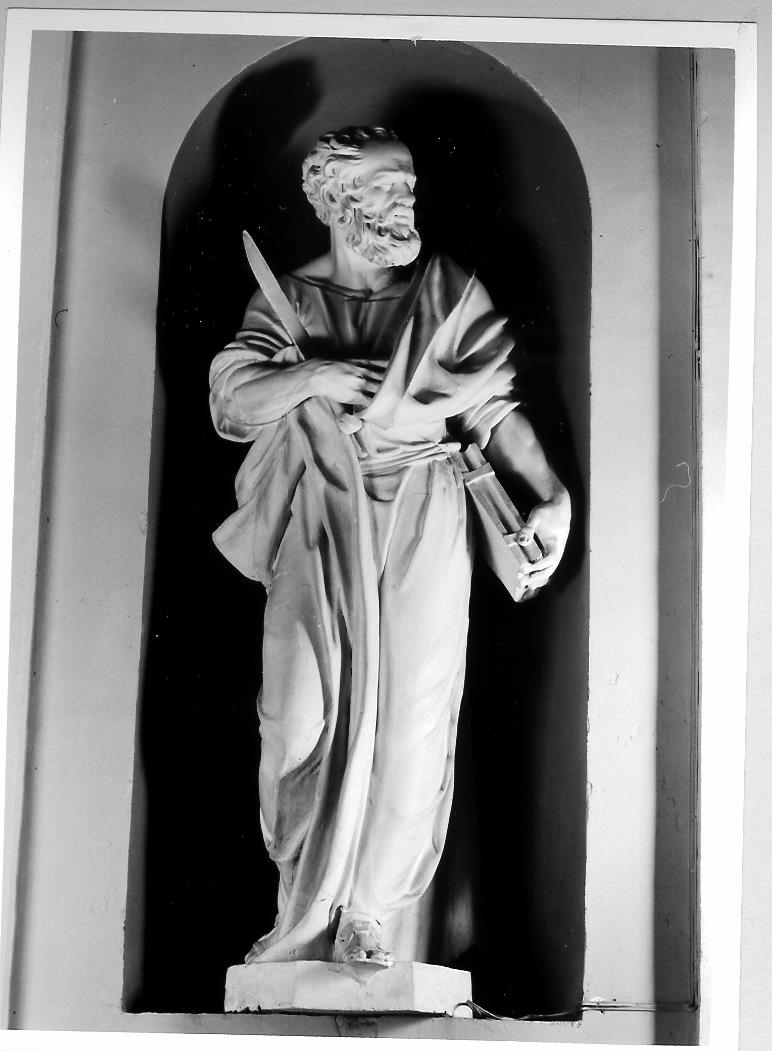 San Bartolomeo (statua, elemento d'insieme) di Polinovo G. B (seconda metà sec. XVIII)
