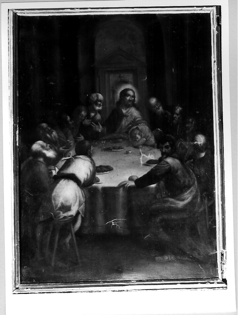 ultima cena (dipinto) di Massa Giovanni Andrea (attribuito) (sec. XVII)