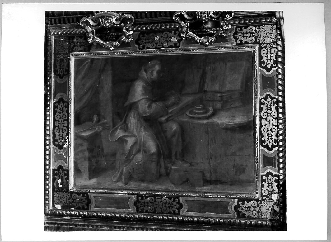 San Tommaso d'Aquino (dipinto, elemento d'insieme) di Pandolfi Giovanni Giacomo (sec. XVII)
