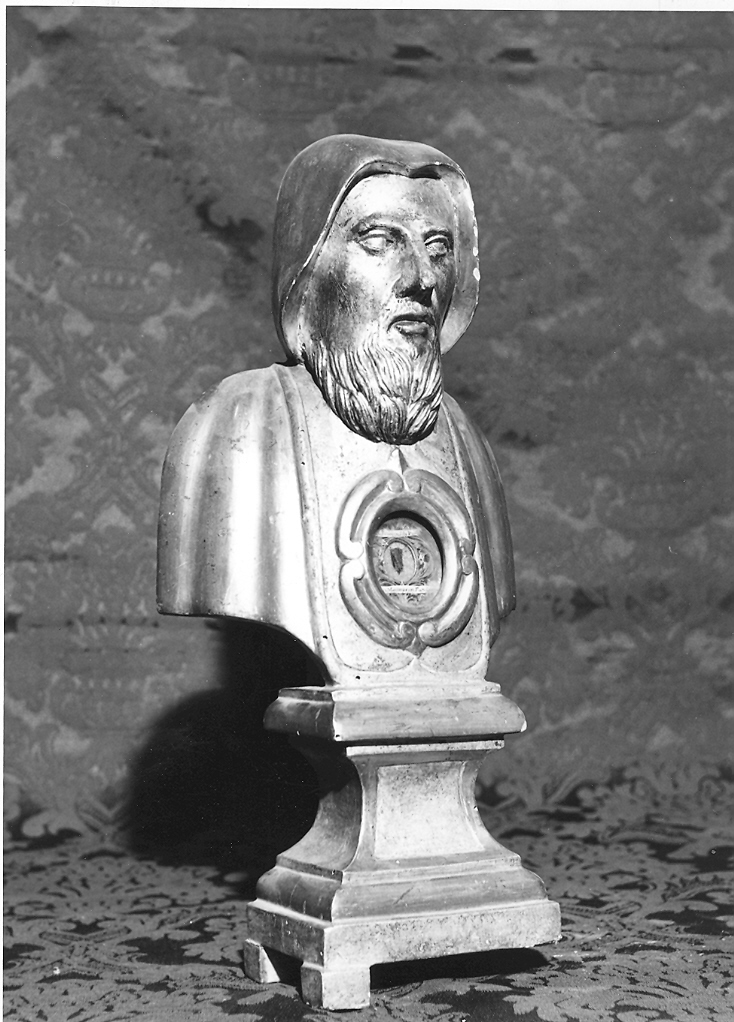 San Francesco di Paola (reliquiario - a busto) - bottega marchigiana (prima metà sec. XVIII)