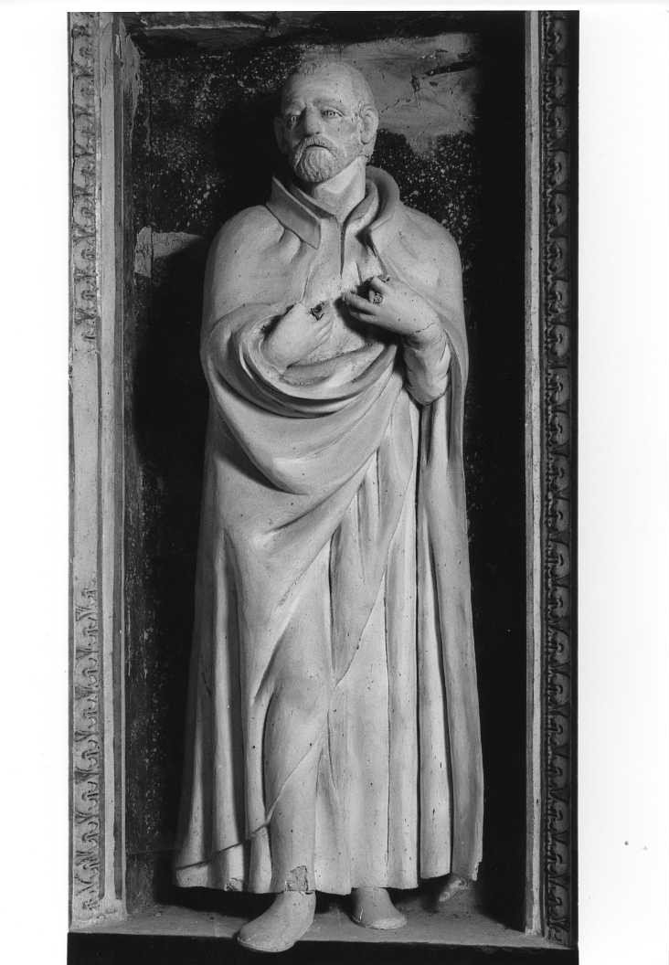 Santo (statua) - bottega marchigiana (sec. XVI)