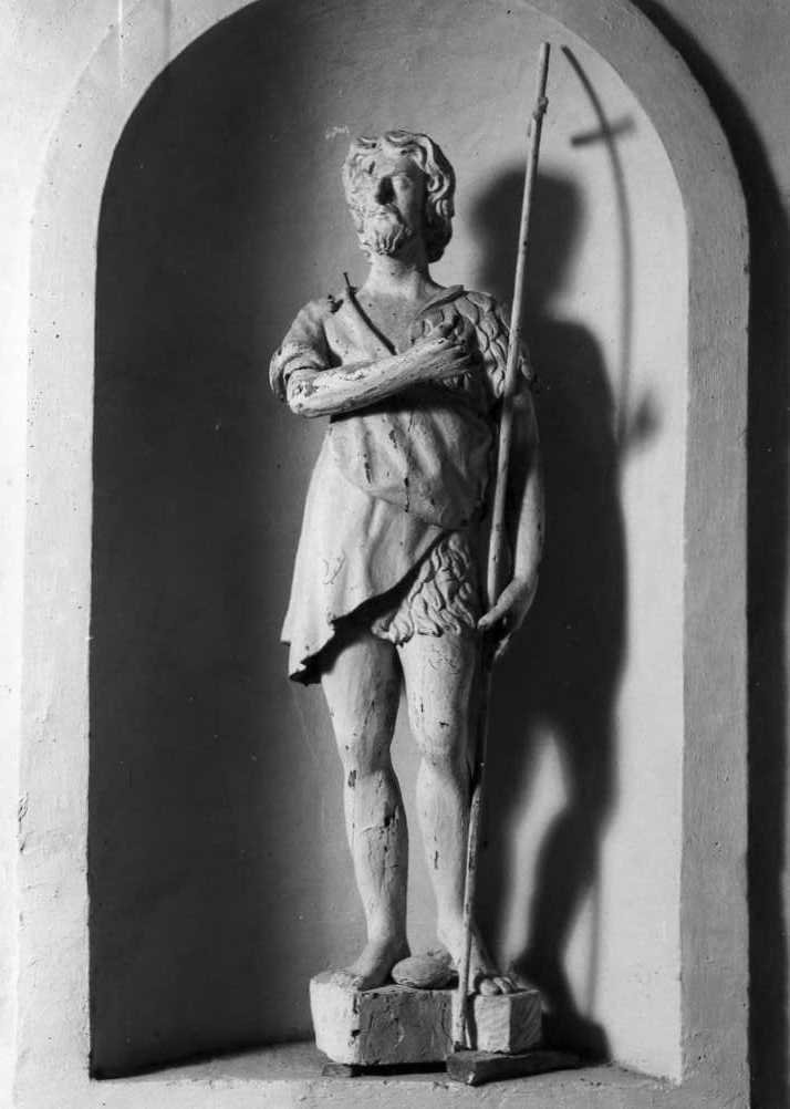 San Giovanni Battista (statua) - bottega marchigiana (sec. XIX)