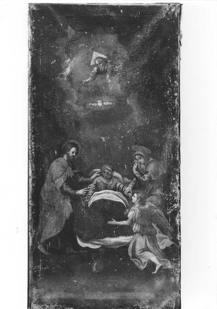 morte di San Giuseppe (dipinto) - ambito marchigiano (sec. XVII)