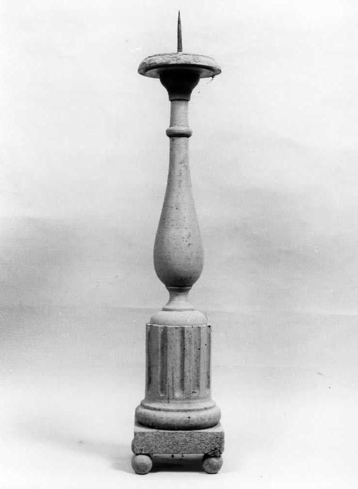 candeliere - bottega marchigiana (sec. XIX)