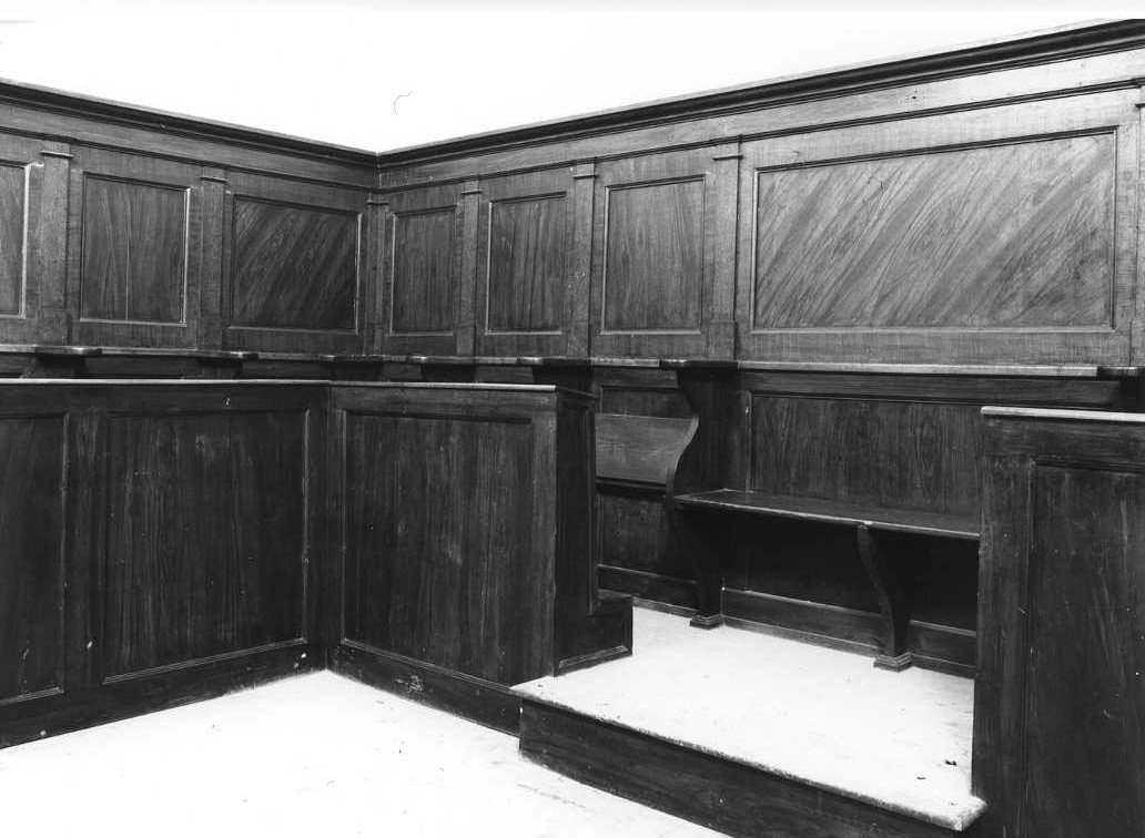 stalli del coro - bottega marchigiana (sec. XIX)