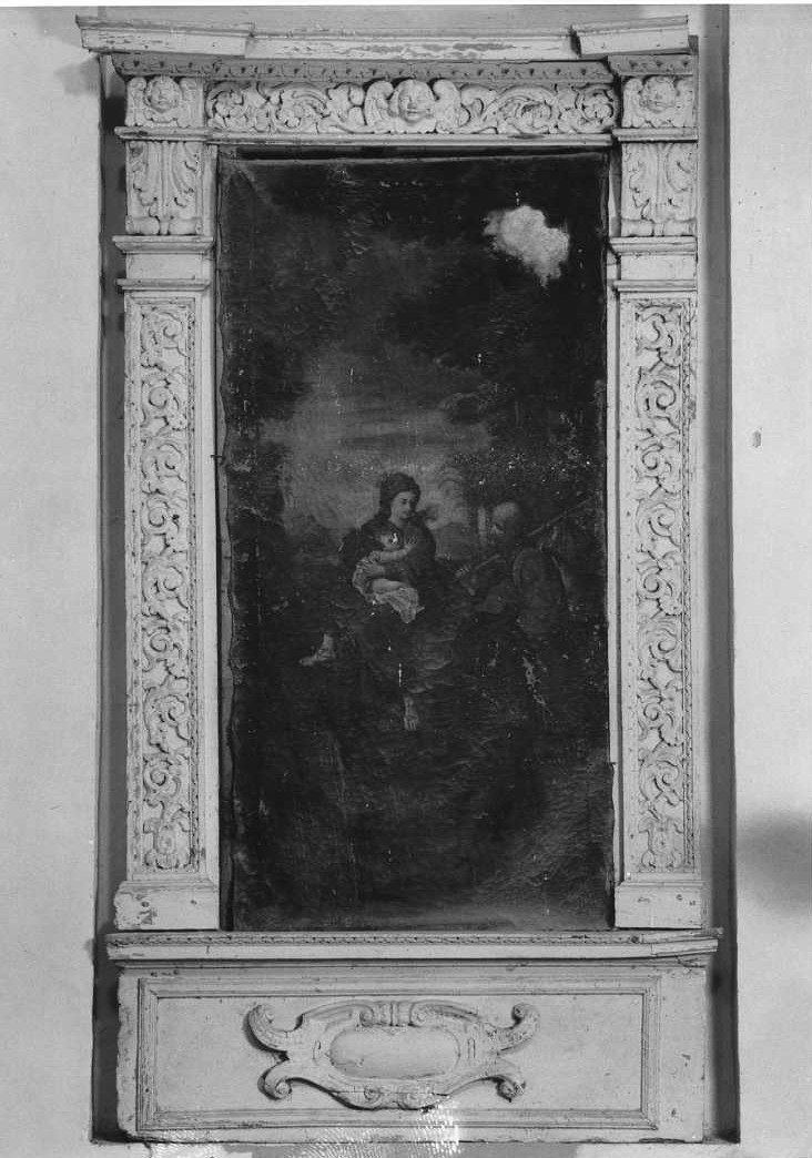 cornice di dipinto - bottega marchigiana (fine/inizio secc. XVI/ XVII)