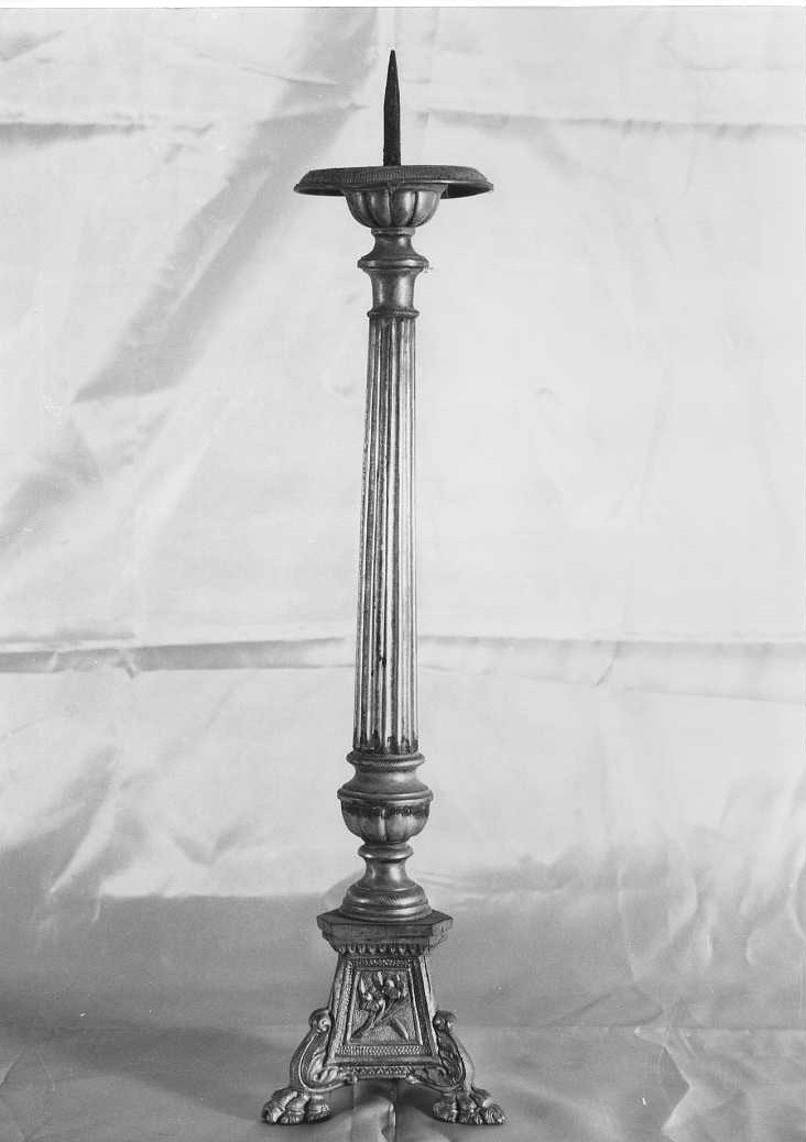 candelabro, serie - bottega italiana (secc. XIX/ XX)
