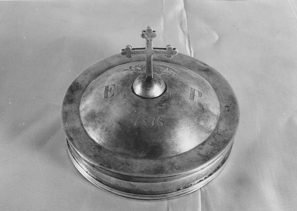 teca eucaristica - bottega italiana (sec. XIX)