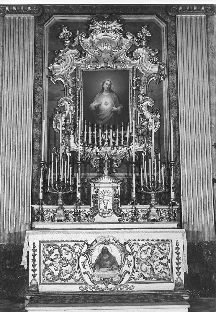 altare - bottega italiana (sec. XIX)