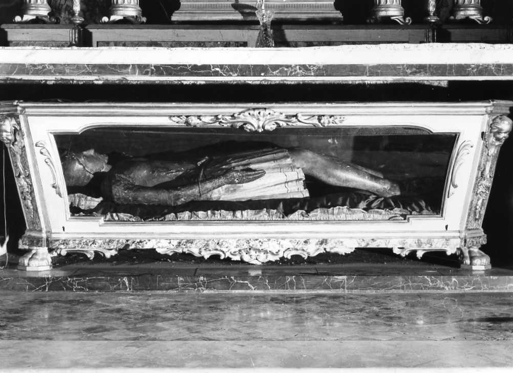 Cristo morto (scultura) - ambito marchigiano (fine/inizio secc. XIV/ XV)