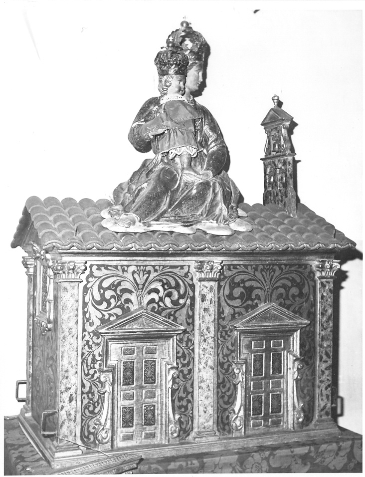 Madonna di Loreto (gruppo scultoreo) - ambito marchigiano (sec. XVII)