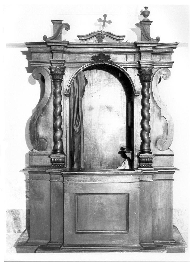 confessionale - bottega marchigiana (sec. XVIII)