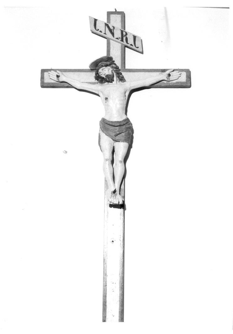Cristo crocifisso (statua) - bottega marchigiana (sec. XVIII)