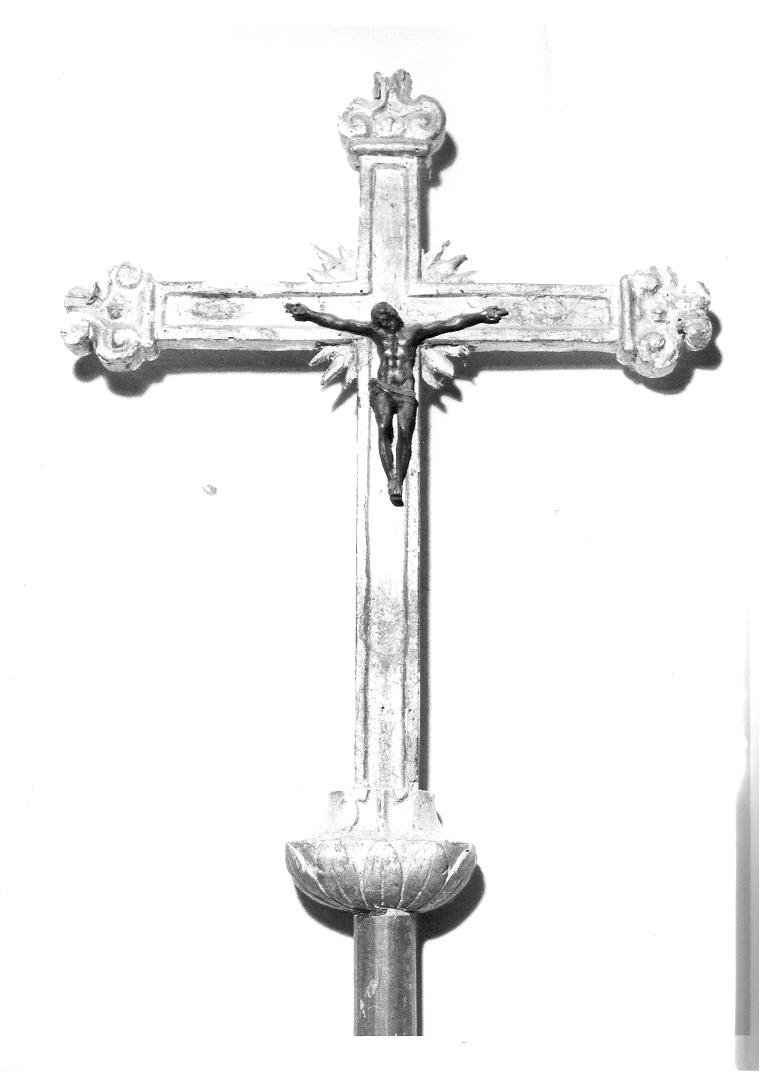 croce processionale - bottega marchigiana (sec. XVII)