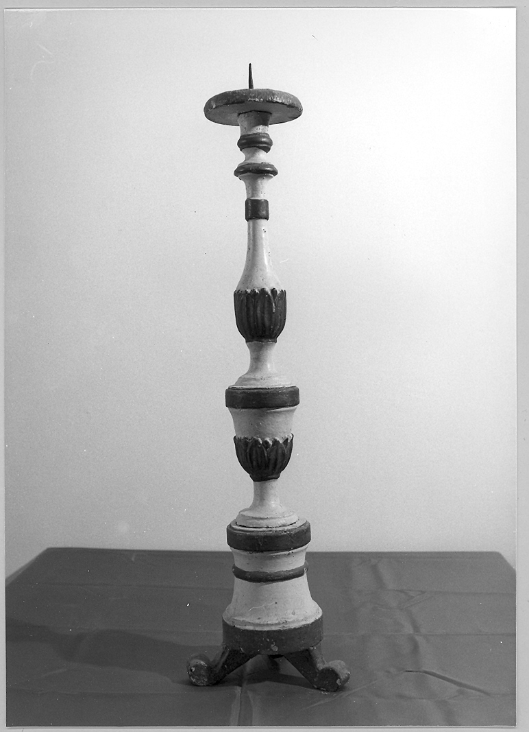 candelabro - bottega marchigiana (prima metà sec. XIX)