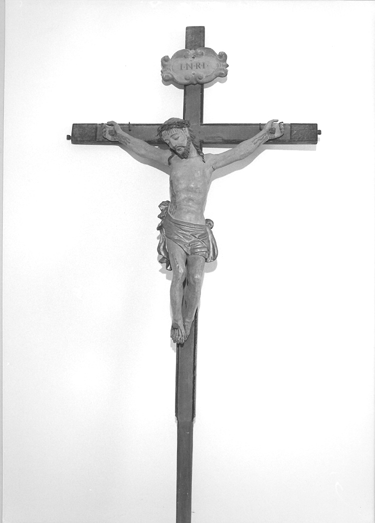 croce processionale - bottega marchigiana (secc. XVIII/ XIX)