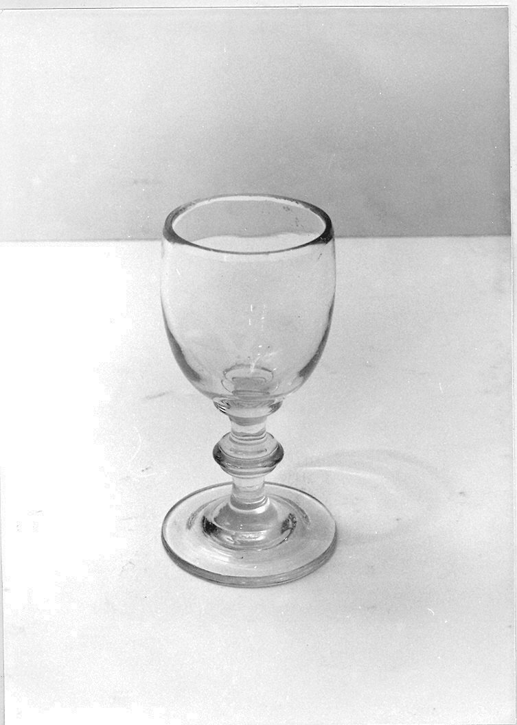bicchiere - bottega marchigiana (sec. XIX)