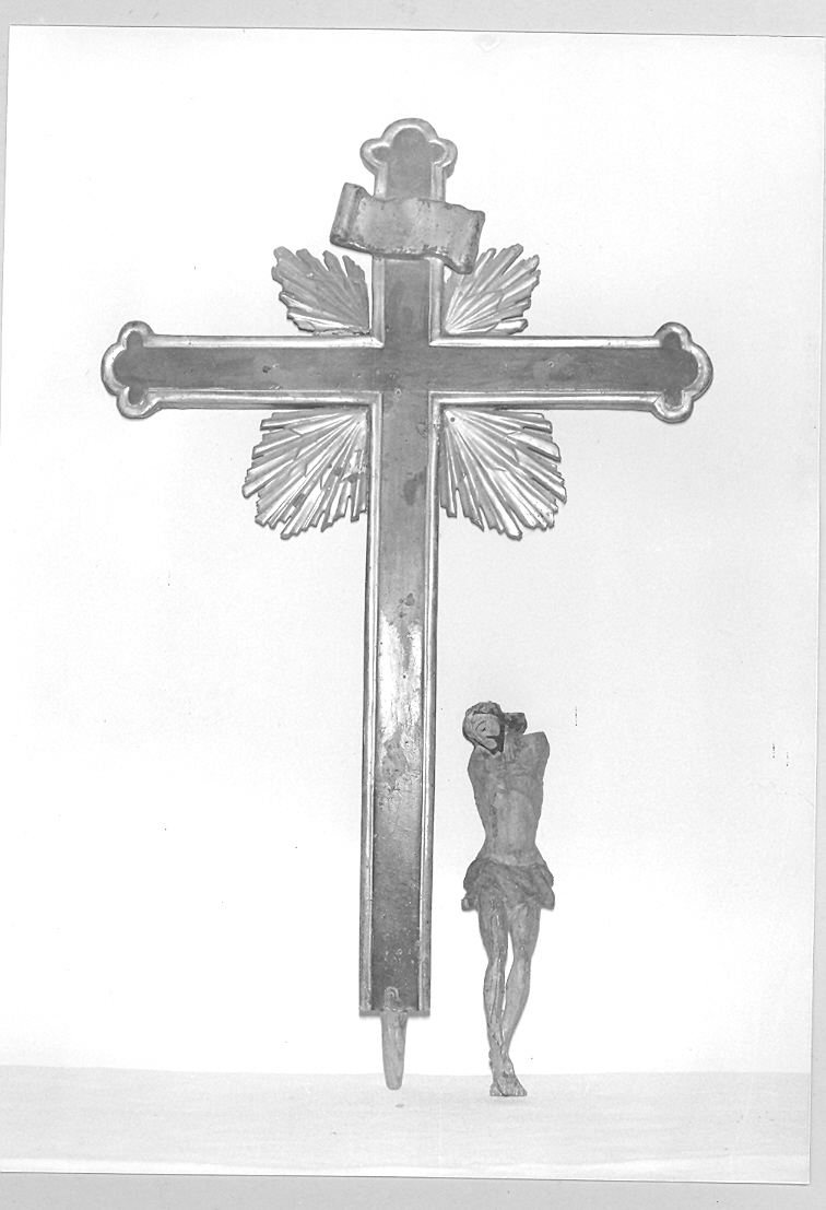 croce d'altare - bottega marchigiana (secc. XVIII/ XIX)