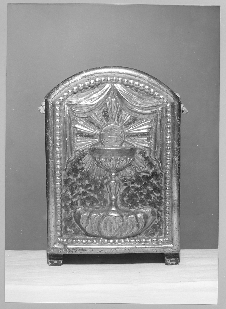 tabernacolo portatile - bottega marchigiana (secc. XVIII/ XIX)