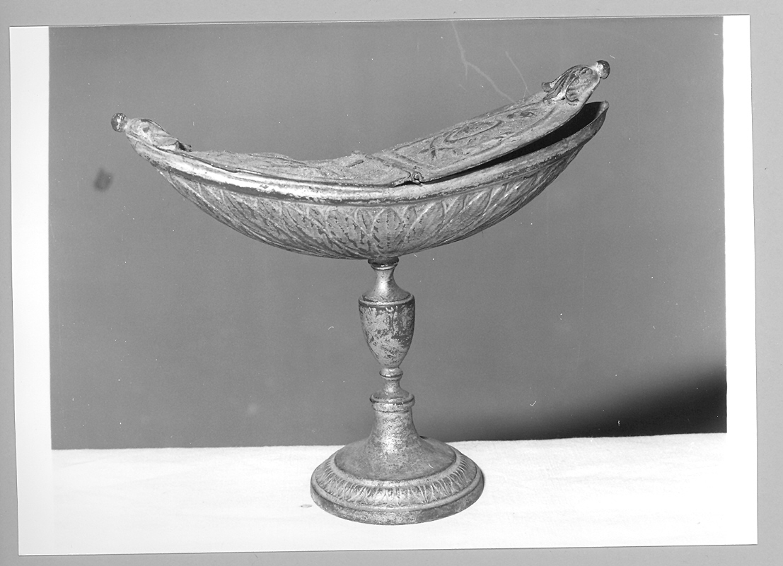 navicella portaincenso - bottega marchigiana (sec. XIX)