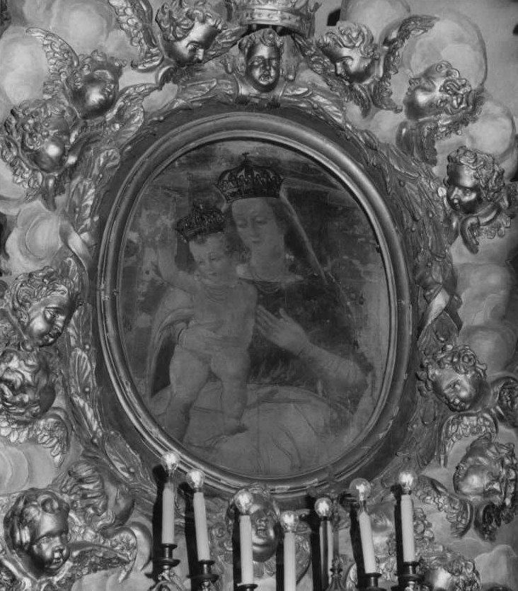 Madonna con Bambino (dipinto) - ambito marchigiano (fine/inizio secc. XV/ XVI)