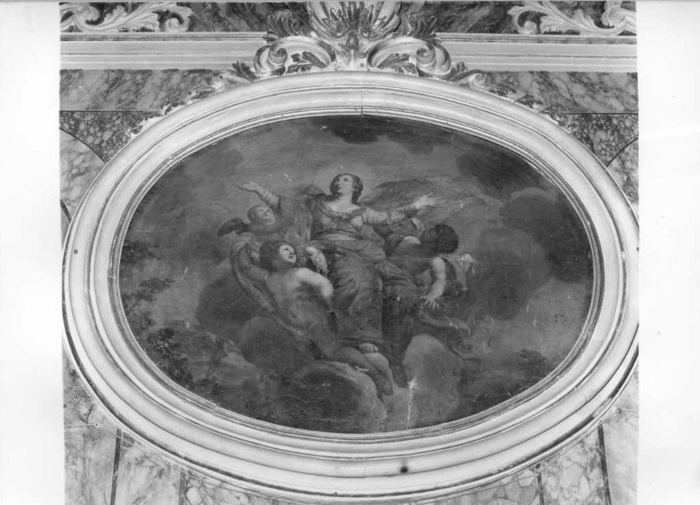 assunzione della Madonna (dipinto) - ambito Italia centrale (terzo quarto sec. XVII)