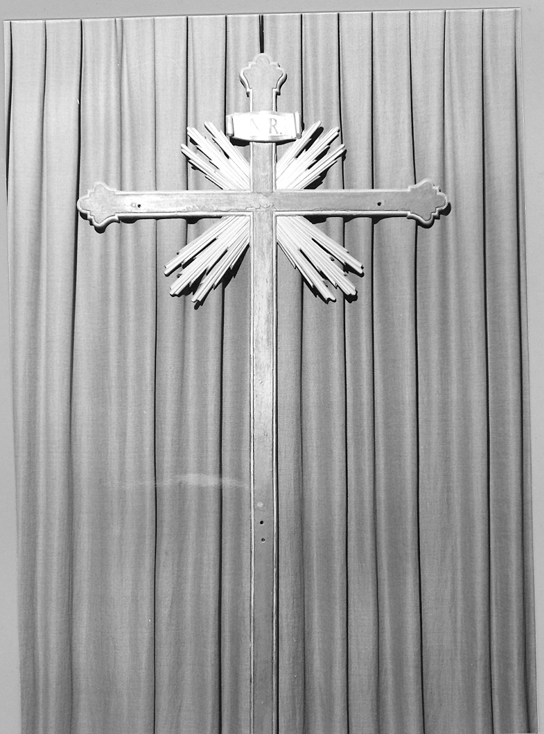 croce processionale - bottega marchigiana (prima metà sec. XX)