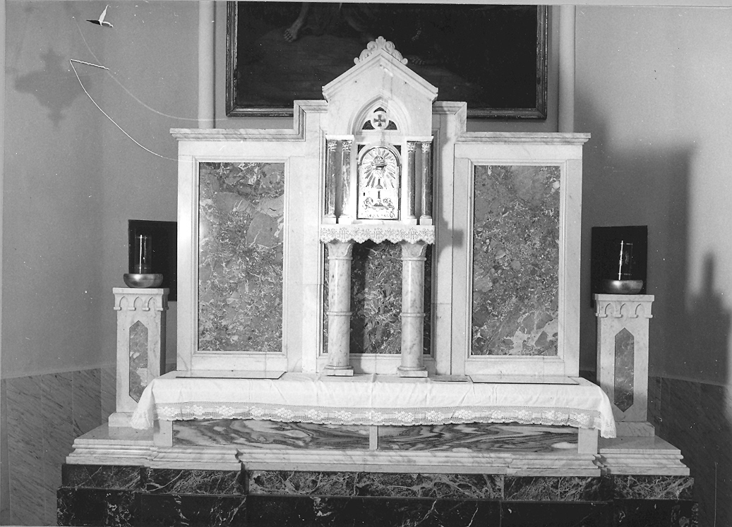 altare maggiore - bottega marchigiana (sec. XX)