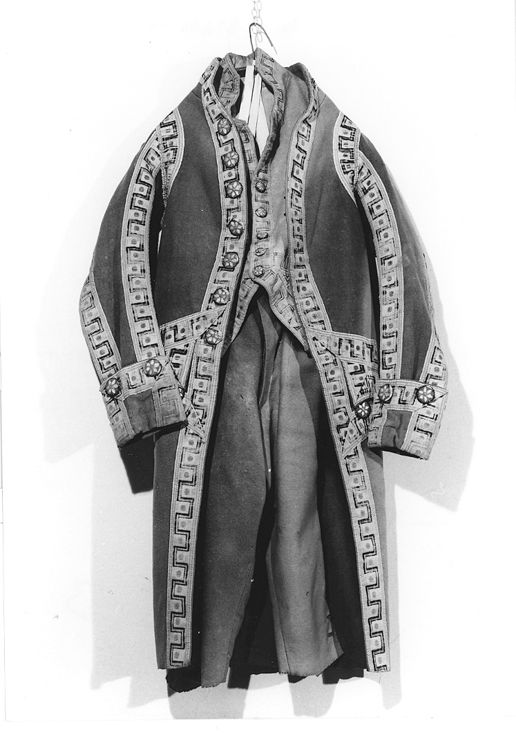vestito - manifattura marchigiana (seconda metà sec. XVIII)