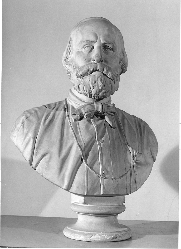 ritratto di Giuseppe Garibaldi (busto) - ambito romano (seconda metà sec. XIX)