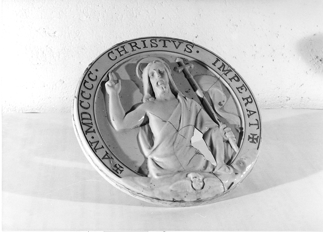 Cristo Benedicente (rilievo) - bottega marchigiana (sec. XX)